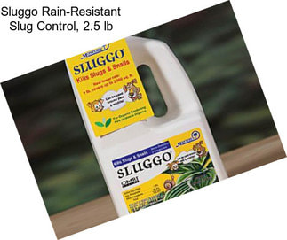 Sluggo Rain-Resistant Slug Control, 2.5 lb