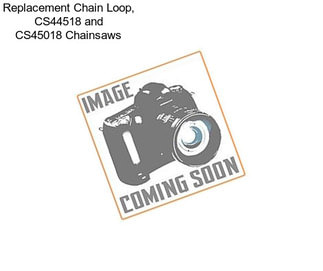 Replacement Chain Loop, CS44518 and CS45018 Chainsaws