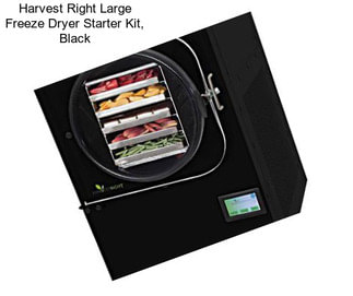 Harvest Right Large Freeze Dryer Starter Kit, Black