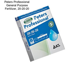 Peters Professional General Purpose Fertilizer, 20-20-20