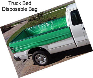 Truck Bed Disposable Bag