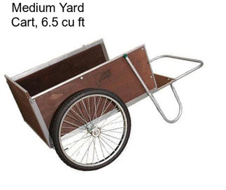 Medium Yard Cart, 6.5 cu ft