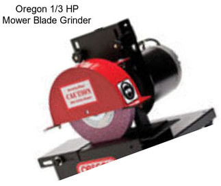 Oregon 1/3 HP Mower Blade Grinder