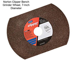 Norton Clipper Bench Grinder Wheel, 7-Inch Diameter