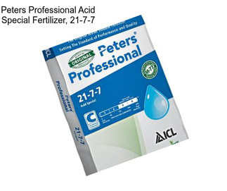 Peters Professional Acid Special Fertilizer, 21-7-7