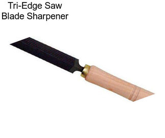 Tri-Edge Saw Blade Sharpener
