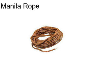 Manila Rope