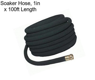 Soaker Hose, 1in x 100ft Length