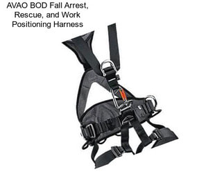 AVAO BOD Fall Arrest, Rescue, and Work Positioning Harness