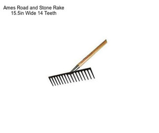 Ames Road and Stone Rake 15.5in Wide 14 Teeth