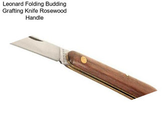 Leonard Folding Budding Grafting Knife Rosewood Handle