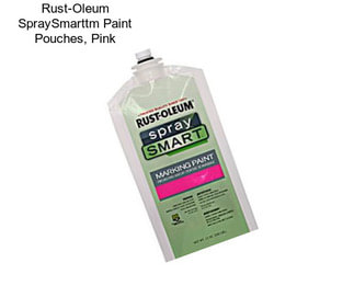 Rust-Oleum SpraySmarttm Paint Pouches, Pink