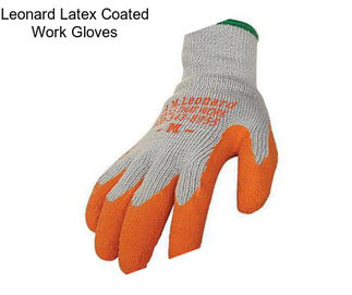 Leonard Latex Coated Work Gloves