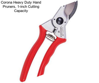 Corona Heavy Duty Hand Pruners, 1-inch Cutting Capacity