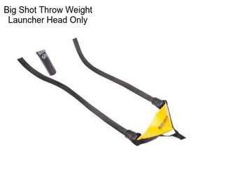 Big Shot Throw Weight Launcher Head Only