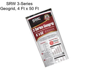 SRW 3-Series Geogrid, 4 Ft x 50 Ft