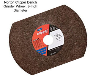 Norton Clipper Bench Grinder Wheel, 8-Inch Diameter