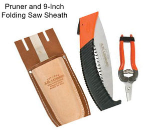 Pruner and 9-Inch Folding Saw Sheath