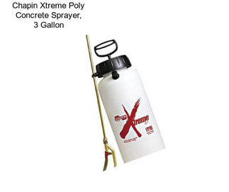 Chapin Xtreme Poly Concrete Sprayer, 3 Gallon