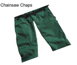 Chainsaw Chaps