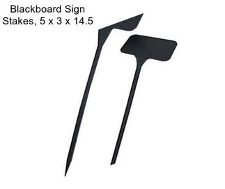 Blackboard Sign Stakes, 5\