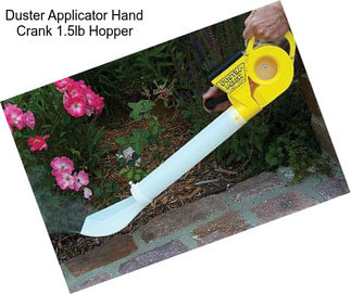 Duster Applicator Hand Crank 1.5lb Hopper