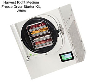 Harvest Right Medium Freeze Dryer Starter Kit, White