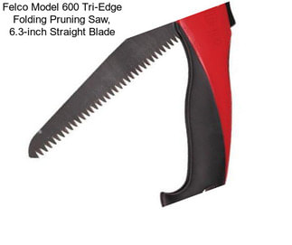 Felco Model 600 Tri-Edge Folding Pruning Saw, 6.3-inch Straight Blade
