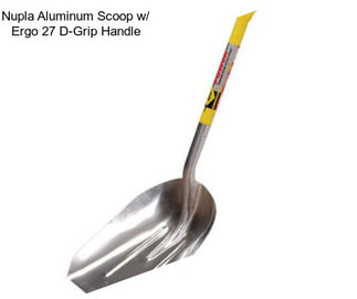 Nupla Aluminum Scoop w/ Ergo 27\