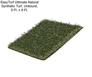 EasyTurf Ultimate Natural Synthetic Turf, Unbound, 5 Ft. x 8 Ft.