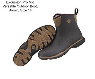 Excursion Pro Mid Versatile Outdoor Boot, Brown, Size 14