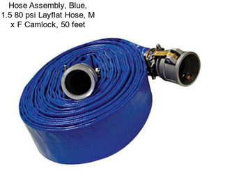 Hose Assembly, Blue, 1.5\