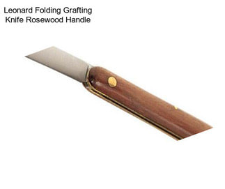 Leonard Folding Grafting Knife Rosewood Handle