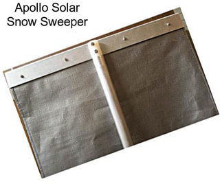 Apollo Solar Snow Sweeper