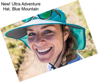 New! Ultra Adventure Hat, Blue Mountain