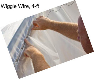 Wiggle Wire, 4-ft