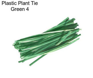 Plastic Plant Tie Green 4