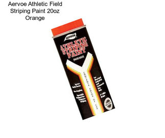 Aervoe Athletic Field Striping Paint 20oz Orange