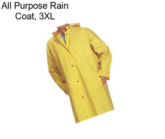 All Purpose Rain Coat, 3XL