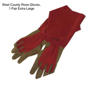 West County Rose Gloves, 1 Pair Extra Large