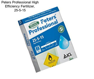 Peters Professional High Efficiency Fertilizer, 25-5-15