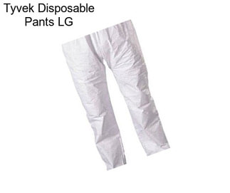 Tyvek Disposable Pants LG