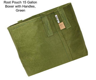 Root Pouch 15 Gallon Boxer with Handles, Green