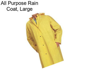 All Purpose Rain Coat, Large