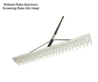 Midwest Rake Aluminum Screening Rake 24in Head