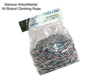 Samson ArborMaster 16-Strand Climbing Rope