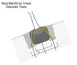 Root Ball Kit for 3-Inch Diameter Trees