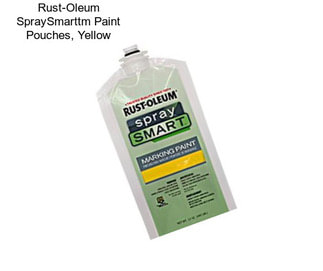 Rust-Oleum SpraySmarttm Paint Pouches, Yellow