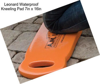 Leonard Waterproof Kneeling Pad 7in x 16in