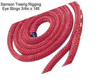 Samson Treerig Rigging Eye Slings 3/4in x 14ft